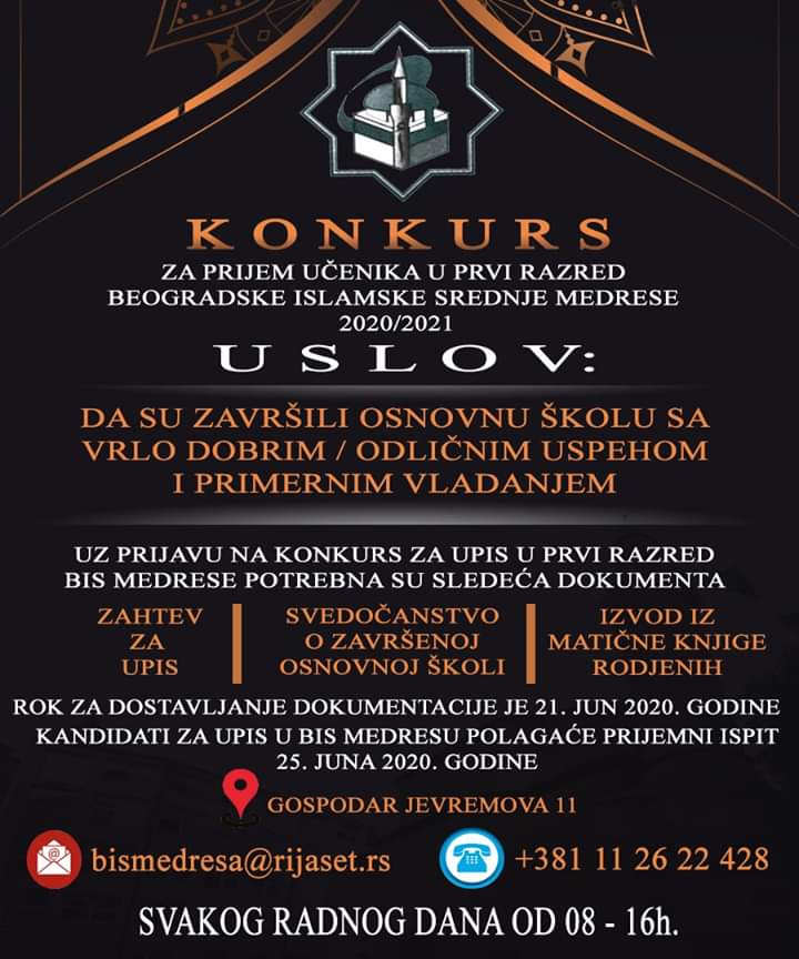 medresa BISM 2020